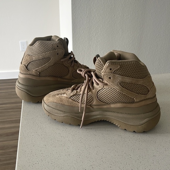 adidas gazelle silver green womens Adidas Yeezy Desert Boot 'Rock' main image 1